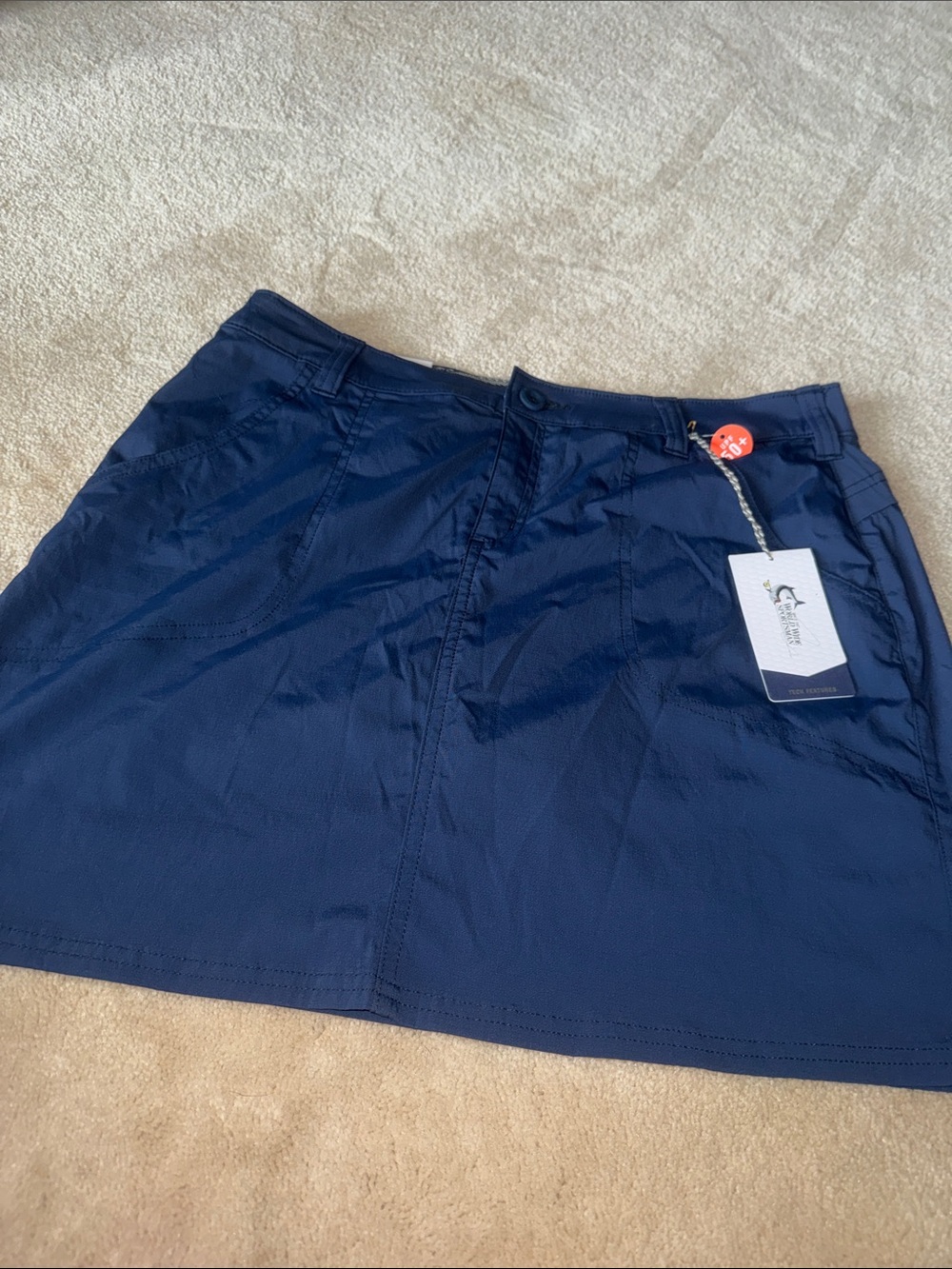 Navy Women's Performance Skort by (unknown)
